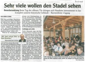 Zehenstadel neu