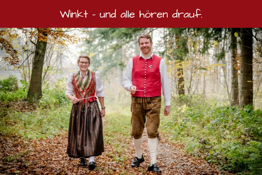 Dirigenten der musikkapelle Pless