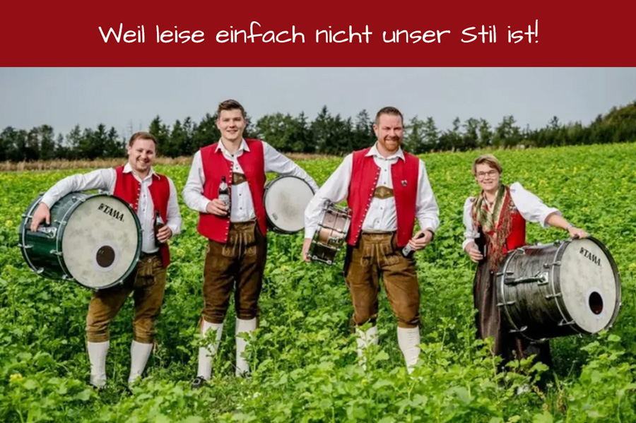 Schlagzeug Musikkapelle Pless